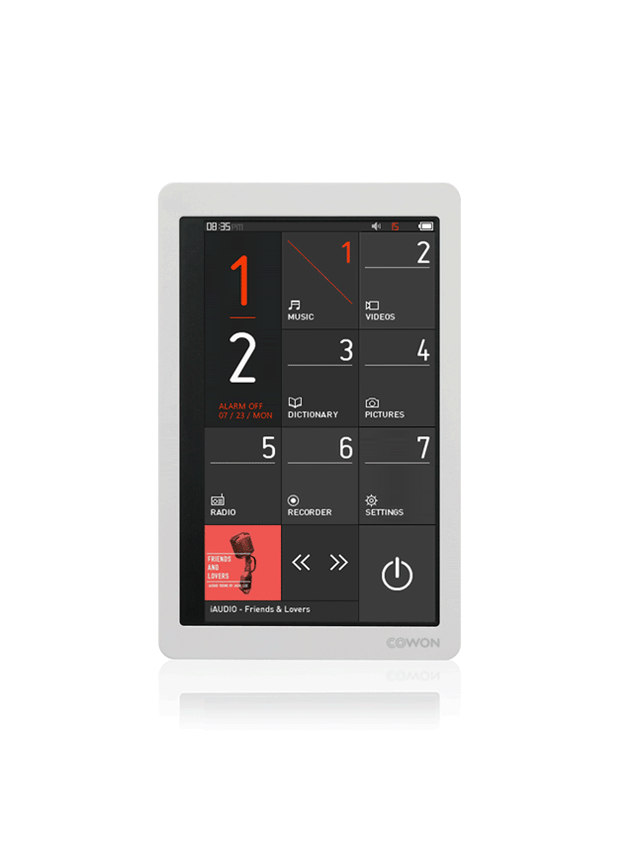 cowon x9 gui